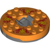 Lego spinner 6x6, oranžová (4612291)